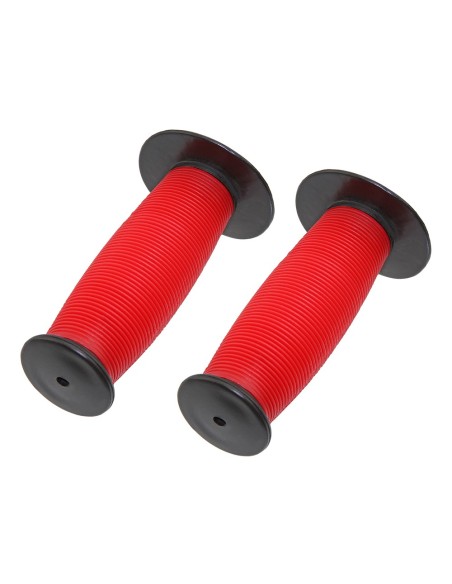 Mushroom Grips 7/8 long 115mm Black/Red.